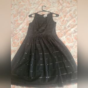 Jessica Simpson dress black sequence and other size 2